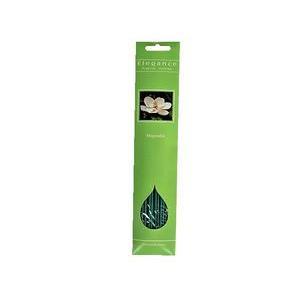 20 bâtonnets d'encens parfum magnolia - ø 1.5 x L 30 cm - Vert