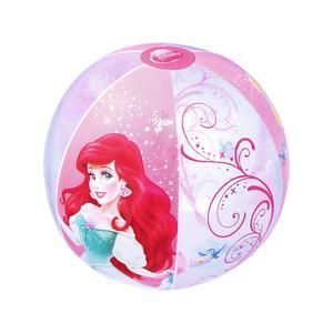Ballon de plage décor princesses - Diamètre 51 cm - Rose