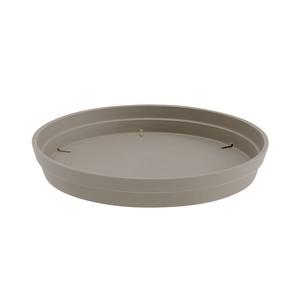 Soucoupe à pot collection toscane - Diamètre 34 cm - Marron taupe