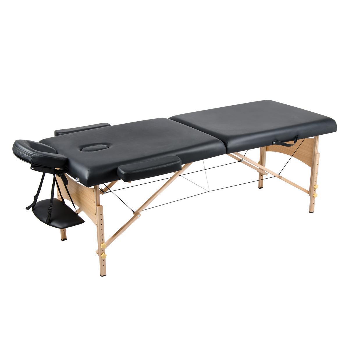 Table de massage et sac - 186 x 81 x 70 cm