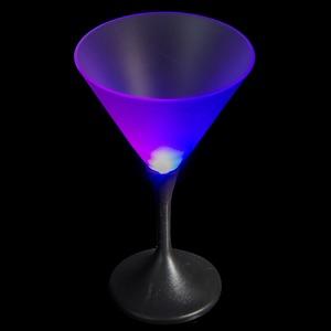 Verre à cocktail à LED couleurs changeantes - Diam 10,5 x 17,3 cm - Multicolore