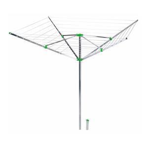 Séchoir parapluie 50m - L 265 x H 181 x l 265 cm - Gris