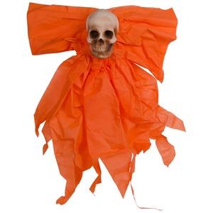 Suspension en forme de crâne - 64 cm - Orange