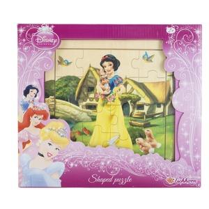 Puzzle en bois Disney Princesse - 28 x 25 cm - Différents modèles