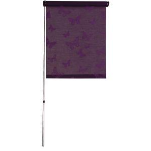 Store enrouleur tamisant - 90 x 180 cm - Violet aubergine