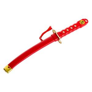 Épée de ninja - 42 x 8 x 3,5 cm - Rouge