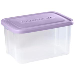 Box de rangement 50 litres Allibert en plastique - violet, transparent