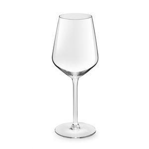 Lot de 3 verres à vin Aristo - 38 cl - Blanc transparent