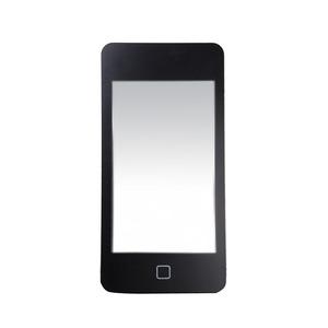 Miroir modèle smartphone - 30 x H 60 cm - Noir