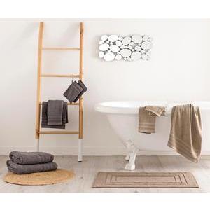 Serviette de toilette - 100% coton 450gr/m2 - 50 x 90 cm - Gris clair