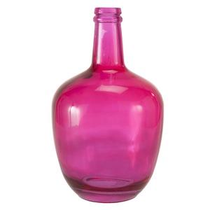 Vase en forme de jarre - 15 x 15 x H 25 cm - Rose
