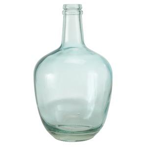 Vase en forme de jarre - 15 x 15 x H 25 cm - Bleu