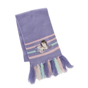 Écharpe Violetta pour enfant - 17 x 120 cm - violet