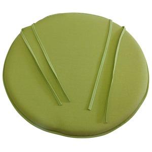 Galette de chaise - diamètre 38 cm - vert anis