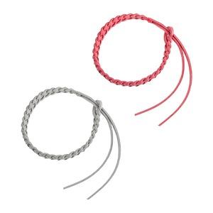 lot de 2 bracelets anti-moustique - 18,5 cm - différents coloris
