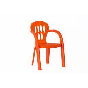Chaise pour enfant - Polypropylène - 35 x 31 x 50.5 cm - Rose, bleu ou vert