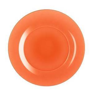 Assiette Techno Colors - Verre - Ø 19 cm - Orange