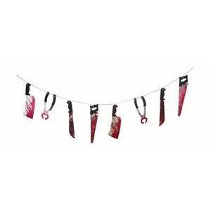 Guirlande armes sanglantes - L 36 x l 16 cm - Multicolore - PTIT CLOWN