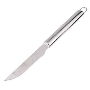 Couteau pour barbecue - Inox - 28 cm - Gris