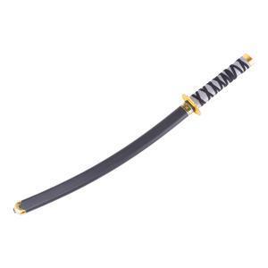 Epée de ninja - Plastique - 7,5 x 6 x H 73,5 cm - Noir