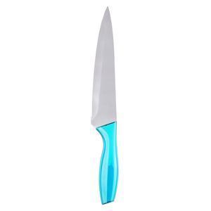 3 couteaux - Plastique et acier inoxydable - Bleu