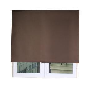 Store enrouleur tamisant - 100 % Polyester - 90 x 180 cm - Marron chocolat
