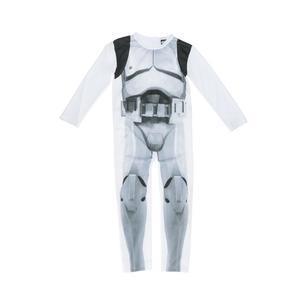 Déguisement de Stormtrooper - Polyester et jersey - Différentes tailles - Noir