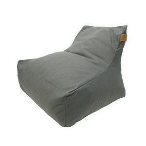 Siège Relax - Polyester et coton - 65 x 65 x H 60 cm - Gris