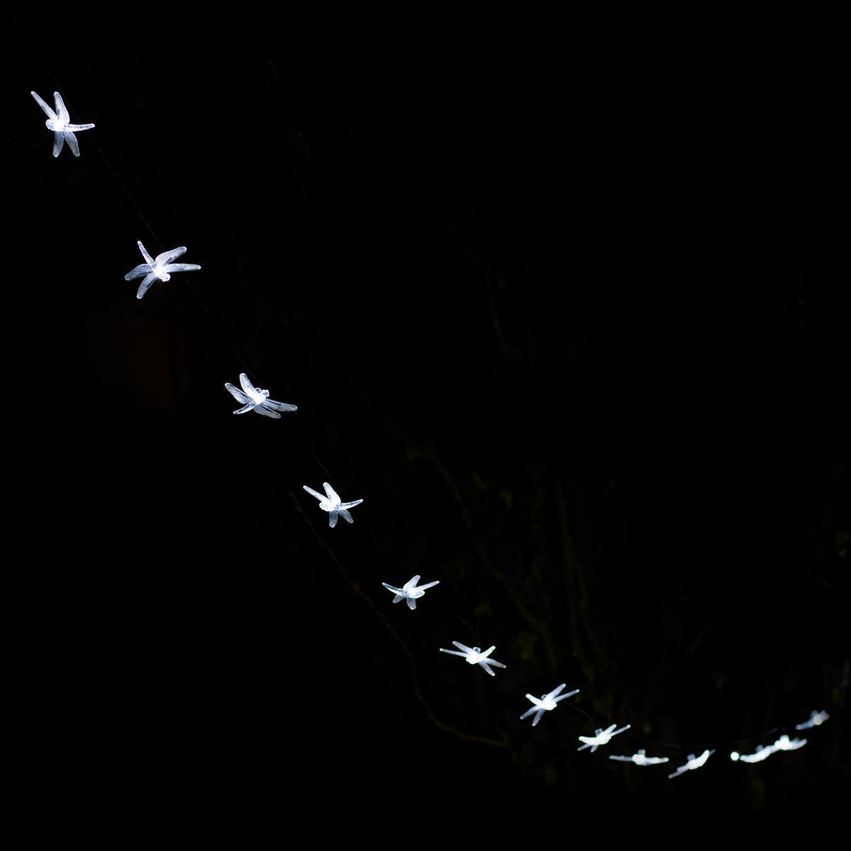 Guirlande solaire 20 libellules