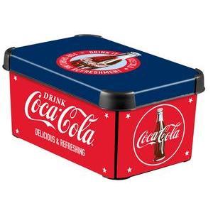 Boîte de rangement Coca-Cola - 29,4 x 19,3 x H 13,8 cm