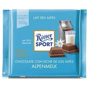 Ritter Sport lait Alpes - 100 g