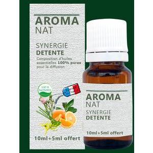 Huile essentielle synergie détente - 15 ml - AROMA NAT