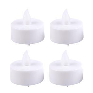 4 bougies chauffe-plat LED
