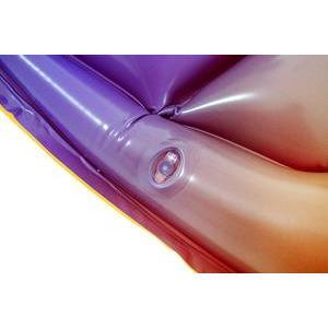 Matelas arc-en-ciel adulte - 170 x H 15 x 54 cm - Différents modèles - Multicolore