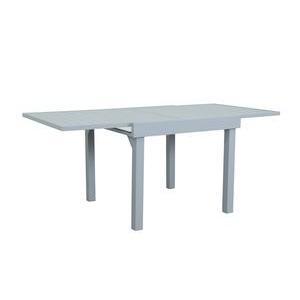 Table Goa extensible - 90/180 x 90 x H 74 cm - Greige - MOOREA