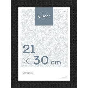 Cadre photo Prestige - L 30 x l 21 cm - Différents modèles - Noir - K.KOON