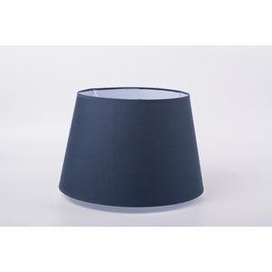 Abat-jour cône - ø 23.5 x H 27.5 cm - Différents modèles - Bleu