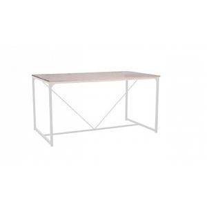 Table Esther - 140 x 80 x H 75 cm - Blanc