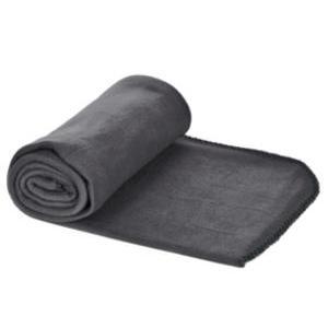 Couverture 100% polyester - 180 x 220 cm - Anthracite