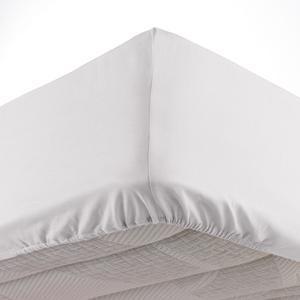 Drap-housse - 160 x 200 cm - Blanc