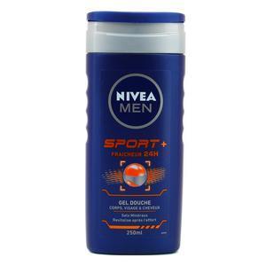 Gel douche Sport 3-en-1 - 250 ml - NIVEA MEN