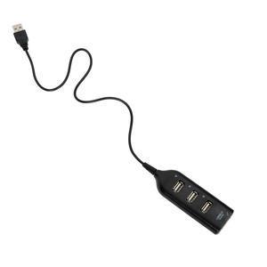 Hub 4 USB - 1 m - Noir