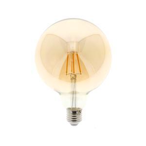 Ampoule LED déco ambrée G125 - 12.5 x 17.3 cm - Cuivre