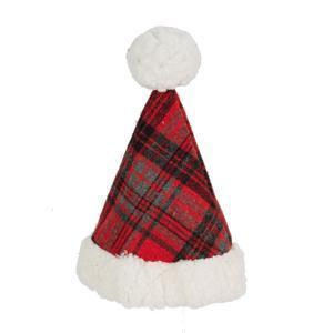 Écharpe + chapeau de Noël pour chien