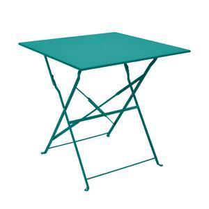Table Diana - L 70 x H 71 x l 70 cm - Différents coloris - Bleu - MOOREA