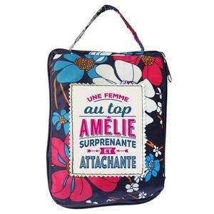 Sac personnalisé Amélie - 16 x 12 x 2 cm - Multicolore