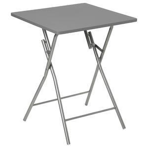 Table pliante 60 x 60 cm gris