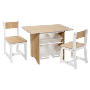 Table bacs x 4 + chaise x 2