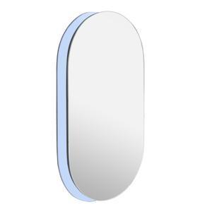 Miroir ovale Pop - L 48 x l 28 cm - Différents modèles - Bleu, transparent - K.KOON