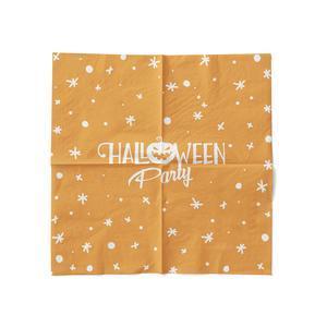 16 serviettes Halloween Party - 33 x 33 cm - Multicolore